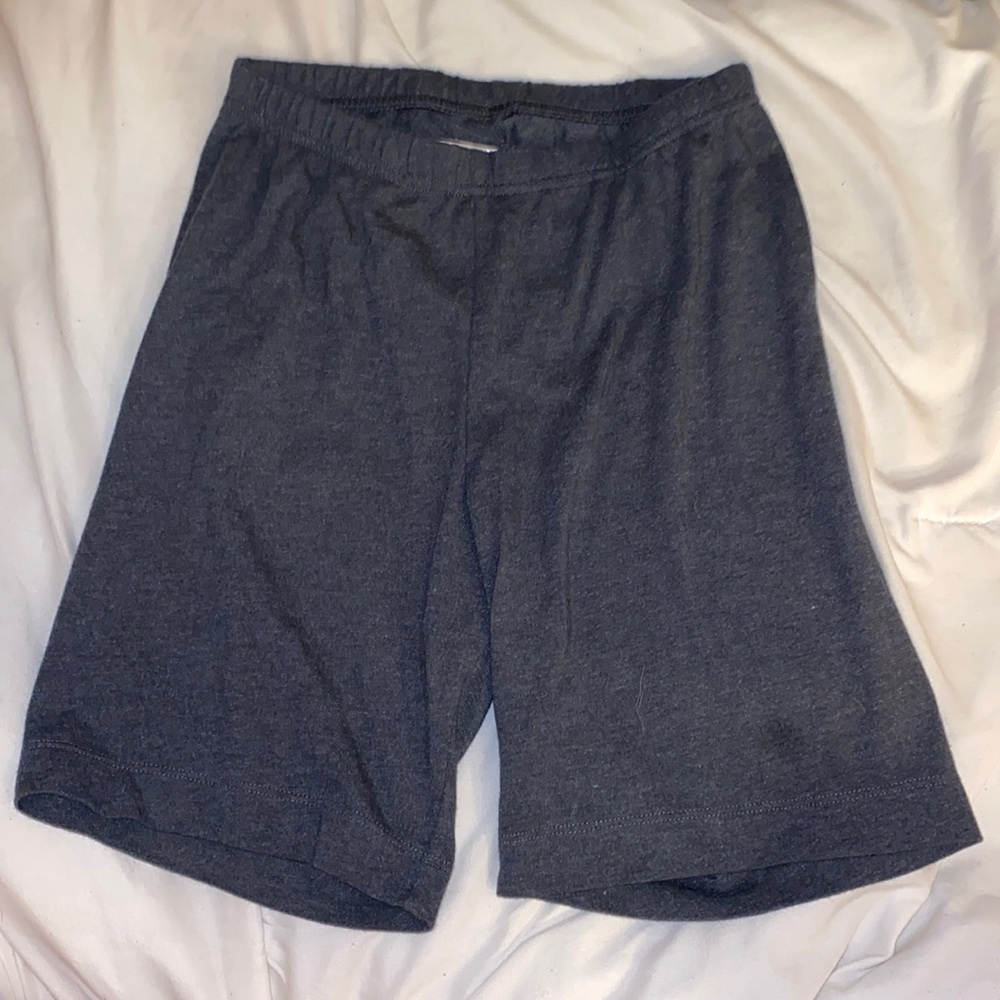 OLD NAVY Gray Biker Shorts